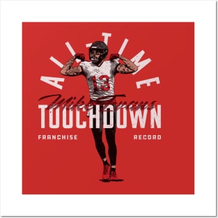 Mike Evans Tamba Bay Touchdown Posters and Art